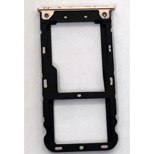 Suporte de cartoes sim dourado compativel C/ neffos X1 Max