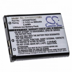 Bateria compatível c/ Sony VGP-BMS77 SP60BPRA9C 660mAh
