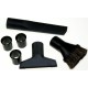  KIT ESCOVAS UNIVERSAL P/ ASPIRADOR + ADAPTOR