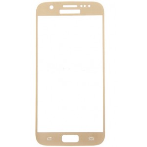 Película de Vidro Samsung S7 Dourado 