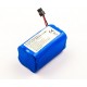 Bateria compatível c/ Aspirador Robô Ikohs Netbot S18  14,4V, 2600mAh, 37,4Wh