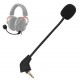 Microfone compatível c/ HyperX Cloud II / Cloud Sliver 3.5mm