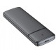 Caixa Externa p/ Disco SSD M.2 USB 3.1 (Cinzento) 