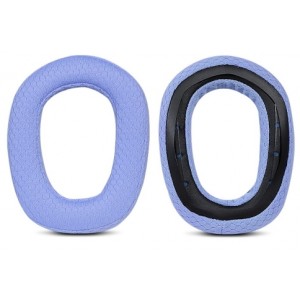 Par de Almofadas comptível c/ Headrest Pad Logitech G435 (Azul)