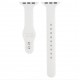 Bracelete Compatível Apple Watch Series 6 e SE e 5 e 4 40 mm BRANCO