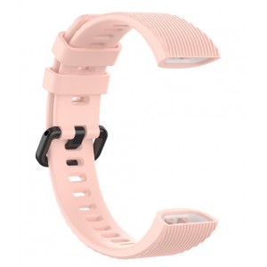 Bracelete de silicone Rosa compativel C/ Huawei Band 3 & 4 Pro