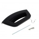 Conjunto do trinco do oculo chrome Hotpoint WMD 1044