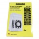 SACO ASPIRADOR FIBRA WD 2/3 4 PCS KÄRCHER