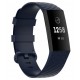 Bracelete 18mm Preta compativel C/ Fitbit Charge 4/3/3 SE