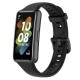 Bracelete preta compativel c/ Huawei Band 7 Silicone