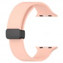 Bracelete Compatível Apple Watch Series 8&7 41mm / SE 2&6&SE&5&4 40mm / 3&2&1 38mm ROSA