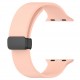 Bracelete Compatível Apple Watch Series 8&7 41mm / SE 2&6&SE&5&4 40mm / 3&2&1 38mm ROSA