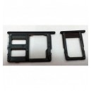 Suporte Cartão SIM Tray Compatível c/ Samsung Galaxy J5 Prime PRETO