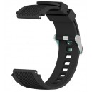 Correia L negra Compatível c/ Samsung Galaxy Watch 46mm