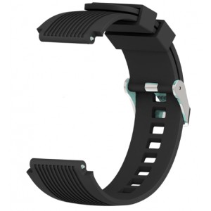 Correia L negra Compatível c/ Samsung Galaxy Watch 46mm
