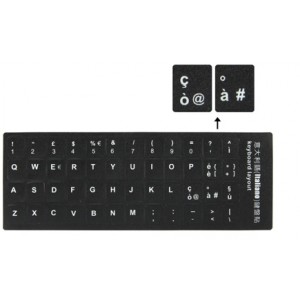 Autocolantes Teclado (Italiano)