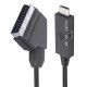 Conversor Scart para HDMI Cabo 