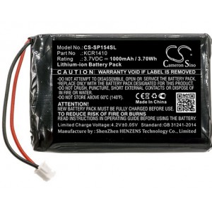 Bateria 3,7V-1000MAH compatível c/ SONY PS4 CONTROLLER