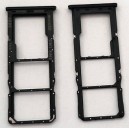 Suporte Cartão SIM compatível c/ Samsung A22 (Preto)