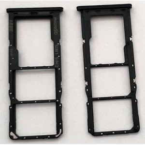 Suporte Cartão SIM compatível c/ Samsung A22 (Preto)