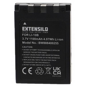 Bateria Li-ion Compatível OLYMPUS 3,7V 1100mAh