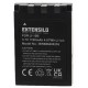 Bateria Li-ion Compatível OLYMPUS 3,7V 1100mAh