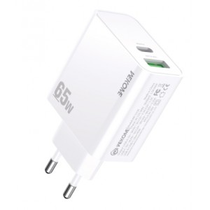 Carregador 65W USB+USB-C/Type-C Fast Charge