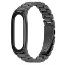Bracelete compatível c/ Xiaomi MI BAND 6 (Preto)