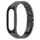 Bracelete compatível c/ Xiaomi MI BAND 6 (Preto)