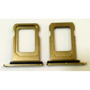 Suporte Cartão SIM Dourado Compatível c/ IPhone 11 Pro