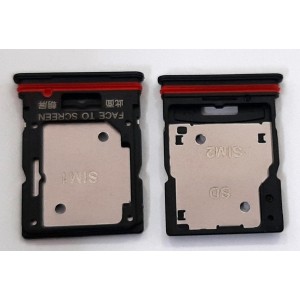 Suporte Cartão SIM Preto Compatível c/ Xiaomi Redmi Note 11 Pro