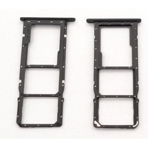 SIM Tray (Preto) compatível c/  Samsung Galaxy A11 2020 SM-A115F 