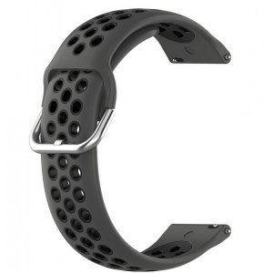 Bracelete Silicone Preta para Huawei Watch GT 46mm / 42mm 22mm 
