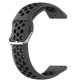 Bracelete Silicone Preta para