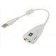 Sound Card externo compatível 5H V2 USB 7.1