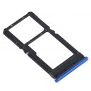 Suporte Cartão SIM + Micro SD Azul Compatível c/ Xiaomi Poco X3 / Poco X3 NFC