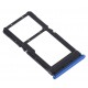 Suporte Cartão SIM + Micro SD Azul Compatível c/ Xiaomi Poco X3 / Poco X3 NFC