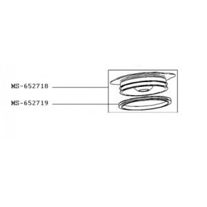 Tampa + Junta Liquidificador Moulinex MS-652718