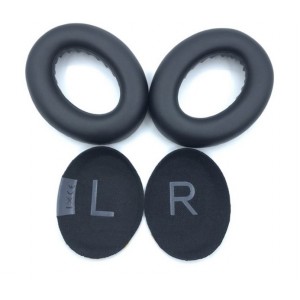 Almofadas (1 Par Preto) compatíveis c/ BOSE NC700
