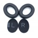 Almofadas (1 Par Preto) compatíveis c/ BOSE NC700