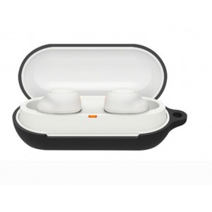Caixa Silicone (Preta) compatível c/ Sony WF-C500