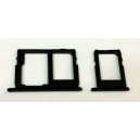 SIM Tray e SD (Preto) compatível c/ Samsung Galaxy J3 J5 J7 2017 J330 J530 J730