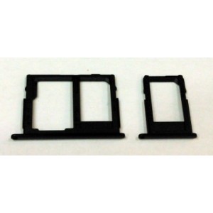 SIM Tray e SD (Preto) compatível c/ Samsung Galaxy J3 J5 J7 2017 J330 J530 J730