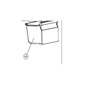 Gaveta Inferior Congelador Kunft / Kubo