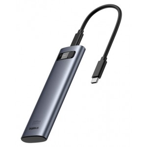 Caixa M.2 Dual Hard Drive compatível c/ Baseus Enjoy NVMe e Sata