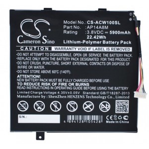 Bateria 3,8V 5,9mAh compatível c/ Acer AP14A8M 