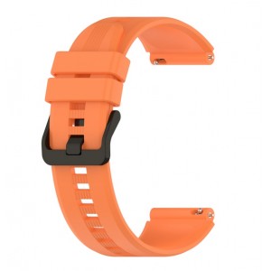 Bracelete Silicone Laranja Compativel c/ Huawei Watch GT2 46MM