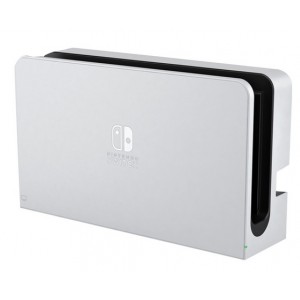 Dock Branca Compatível c/ Nintendo Switch OLED
