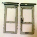 SIM Tray (Prata) compatível c/ Samsung Galaxy S20 G980F