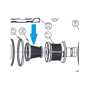 Filtro HEPA (C3029620 / 097362000)